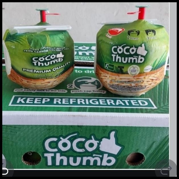 

TERMURAH KELAPA THAILAND COCO THUMB ISI 12/ BUAH KELAPA IMPORT FRESH/ READY !!!!!!!