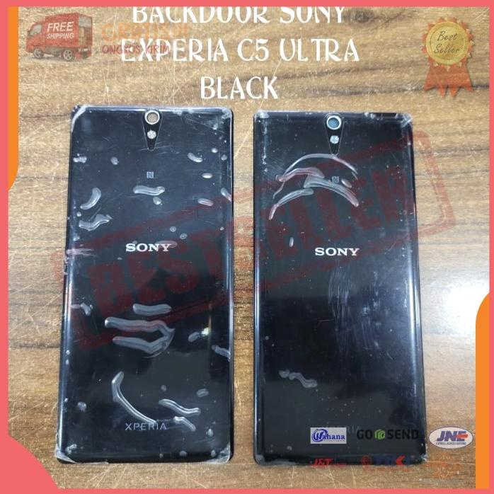 Backdoor Sony Xperia C5 Ultra Black Green White Free Ongkir