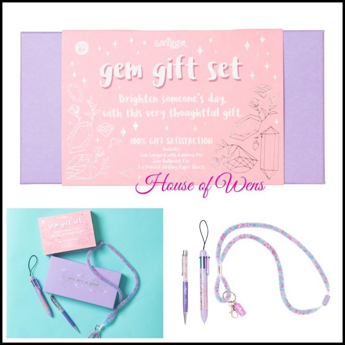 

DISKON SMIGGLE GEM GIFT SET WITH BOX ORIGINAL - PAKET ALAT TULIS LANYARD