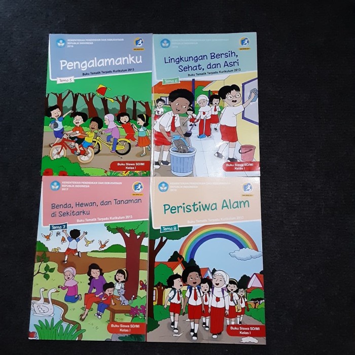 

NEW Paket Buku Tematik SD Kelas 1 Semester 2 K 13 Rev 2018 Tema 5 6 7 8