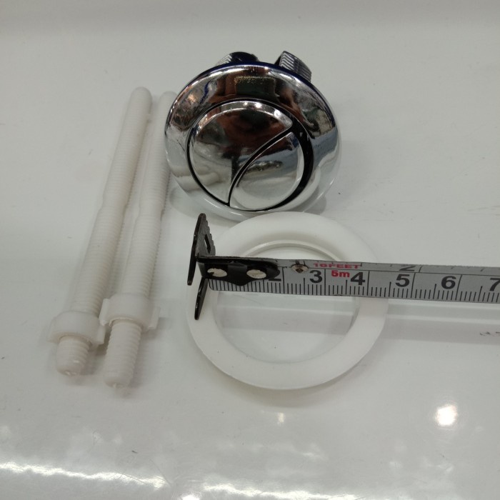 Asli Tombol Flush Kloset Pencetan Closet Model Toto Kecil Ina Amstar Garansi