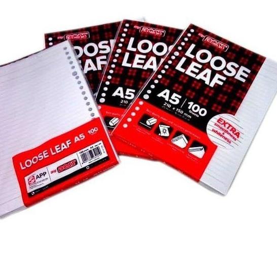

siap kirim] Loose Leaf A5 50 100