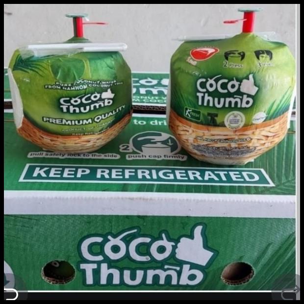 

BEST DEAL BUAH KELAPA COCO THUMB ISI 12/ KELAPA THAILAND FRESH/ HAMPERS !!!!!!!