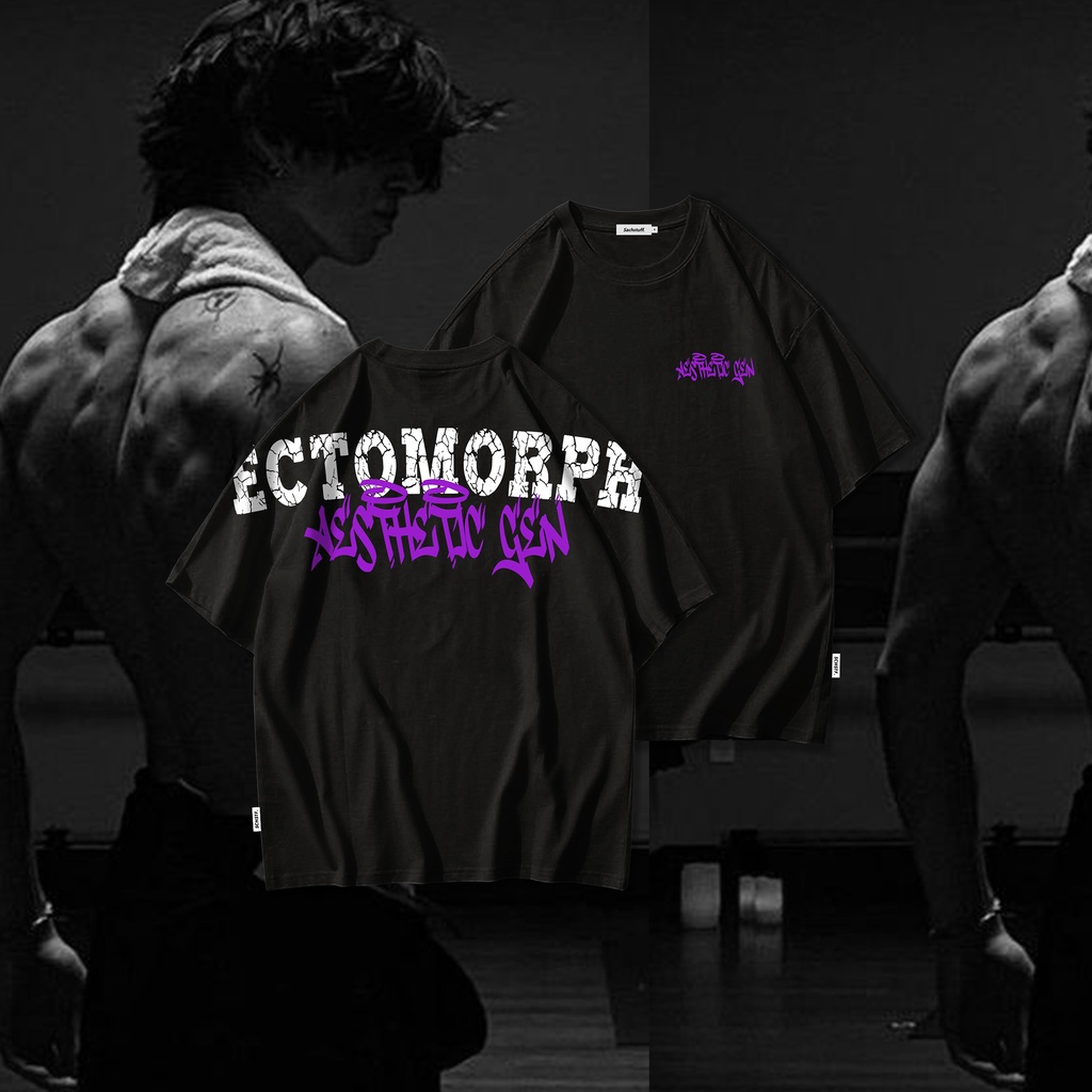 Gymrat X Sachstuff - Ectomorph Tshirt Gym Series Oversize Tees