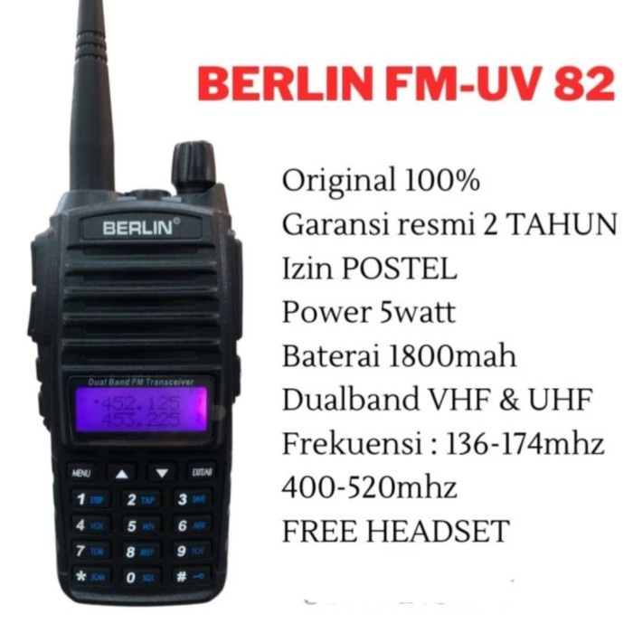 Original Ht Berlin Uv 82