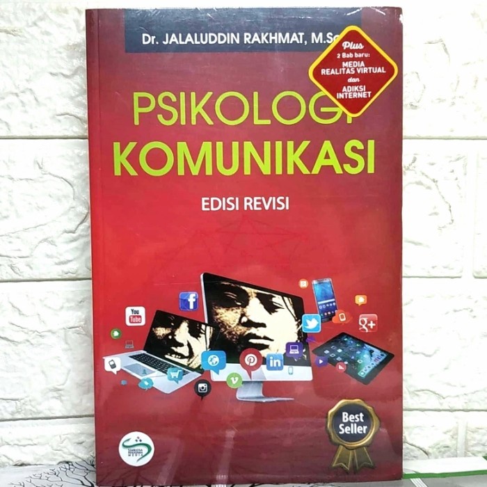 

NEW Buku PSIKOLOGI KOMUNIKASI EDISI REVISI Dr. Jalaluddin Rakhmat M.Sc.
