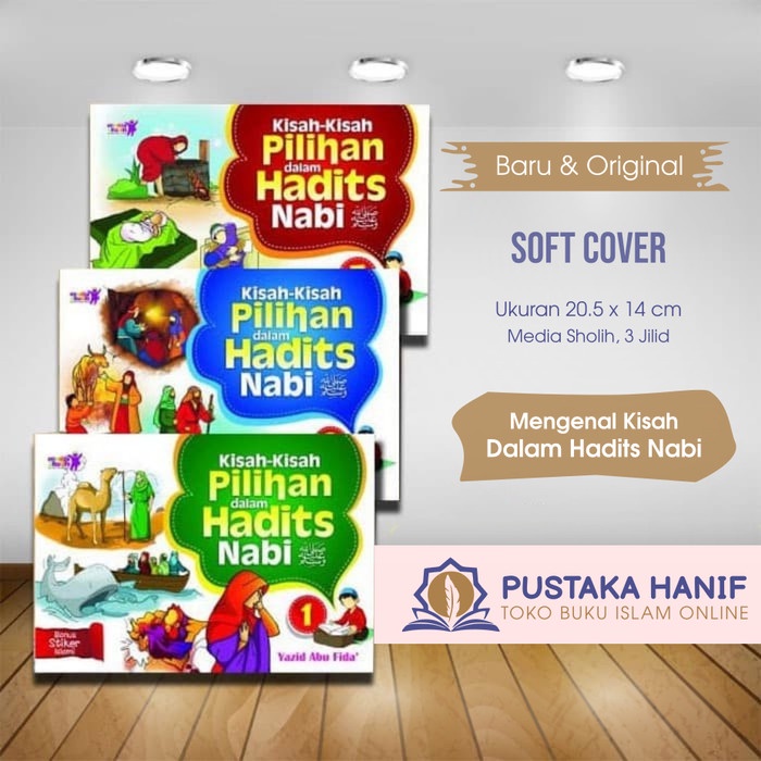 

Buku Anak Kisah Pilihan Dalam Hadits Nabi Lengkap 3 Jilid