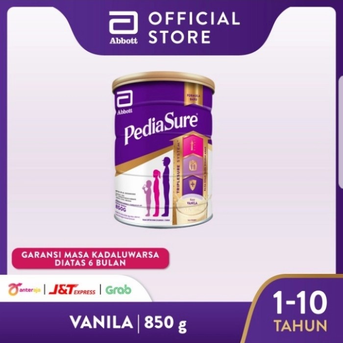 Okta- Pediasure 850 Gram Vanila / Pediasure Triplesure Vanila 850 Gram