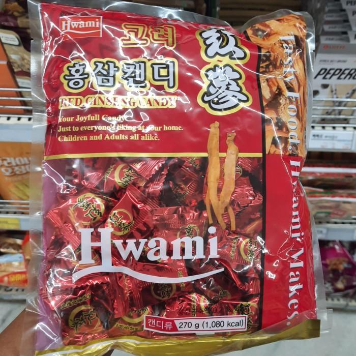 

Hwami Red Ginseng Candy 270 gram Best Seller