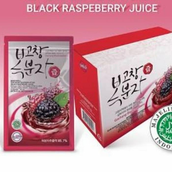 

Gochang Black Raspberry Juice / Minuman Kesehtan 80 ml ( 6 sachet ) Best Seller