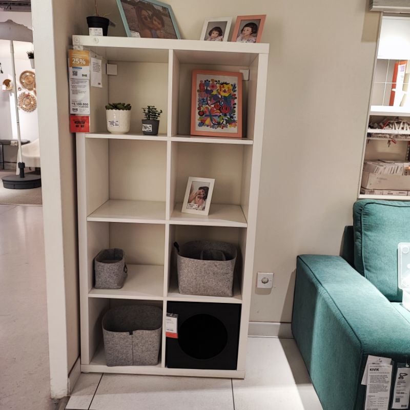 Rak Serbaguna / Rak Buku / Rak Kotak 77x39x147cm