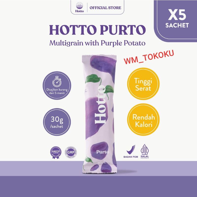 

100% ORIGINAL HOTTO PURTO 5 SACHET
