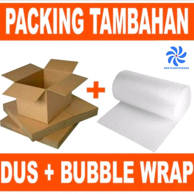 

Tambah Packing Bubble Wrap Dan Kardus