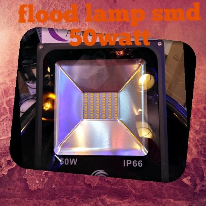 Lampu Sorot Outdoor Led Taman Tembak Rgb Remote 50Watt 50 Watt 50W Smd