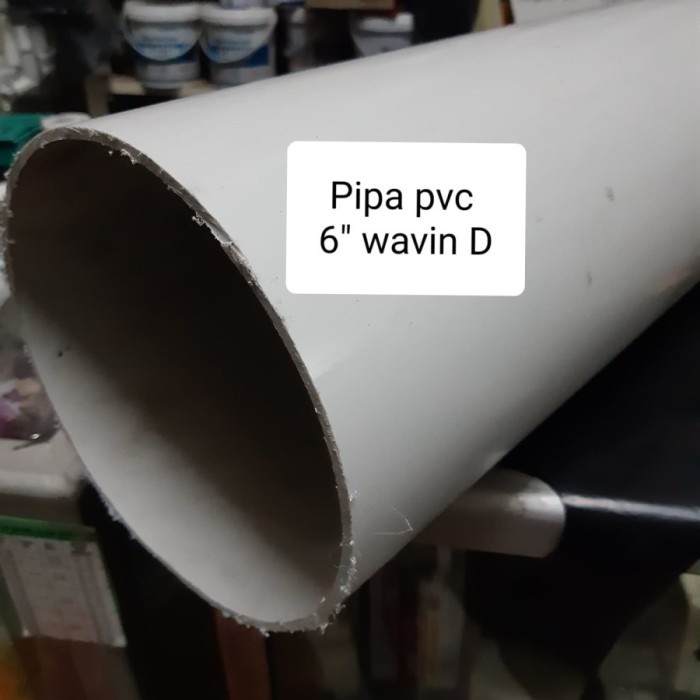 [Rak] Sale Pralon 6" Wavin D Pipa Pvc 50Cm 6 Inch Besar [Mandi]