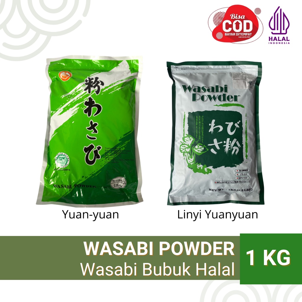 

Wasabi Powder 1kg - Bubuk Wasabi Halal
