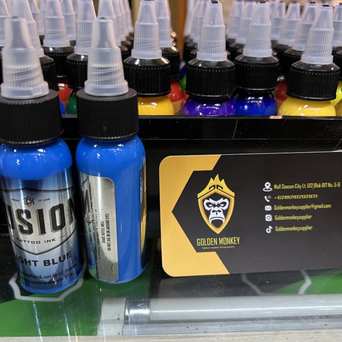 

Fusion Ink LIGHT BLUE ORIUSA 1oz/30ml Tinta Tattoo