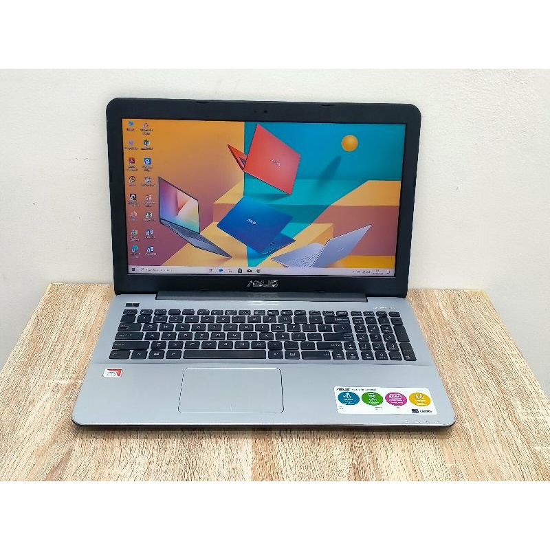 Asus X555QA/Amd A12/Ram 16Gb/Ssd 128Gb/Hdd 1Tb/Layar 15 inch/Mulus