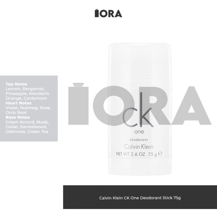 Calvin K CK One DEODORANT STICK 75g - Parfum Original