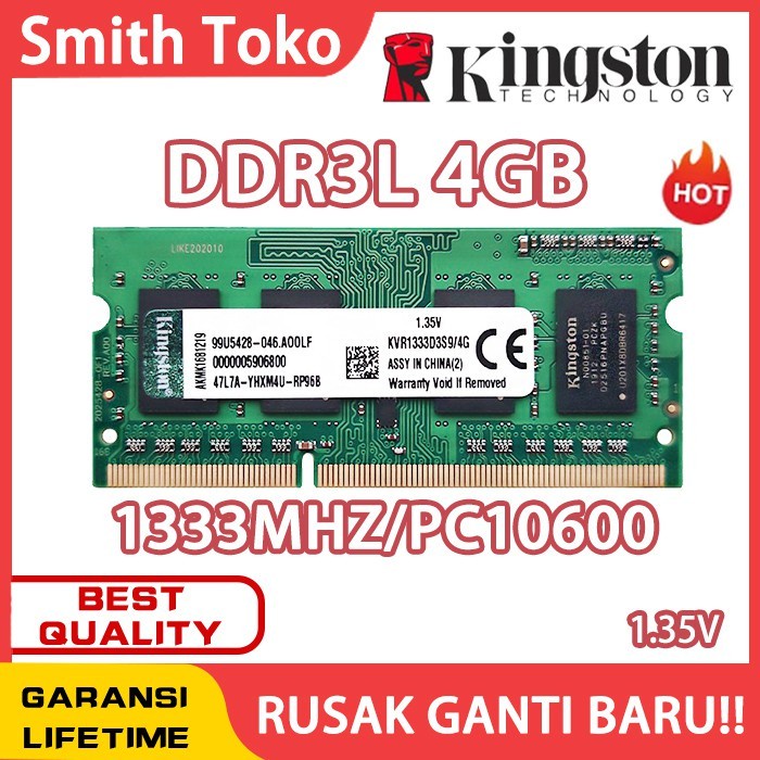 Ram laptop Kingston DDR3L 4GB DDR3 4GB DDR3 8GB DDR3L 8GB DDR3 2GB RAM