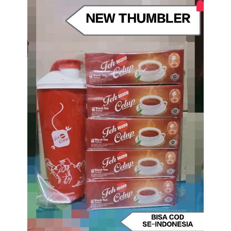 

Recomend Paket Teh Botol Celup Sosro 15 Bag isi 5 box - Thumbler - Teh Alami - 1 box isi 15 Tea !!