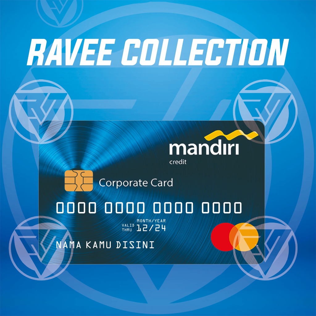 

Stiker Mandiri Series PREMIUM Hologram Doff Bisa Custom