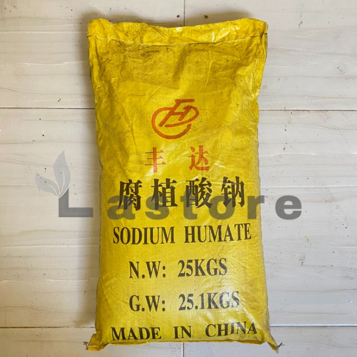 Promo Asam Humat 25 Kg / Sodium Humate / Humic Acid / Penyubur Tanah Organik Terbaru