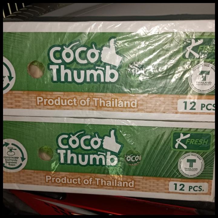 

HOT DEAL BUAH KELAPA COCO THUMB ISI 12 P/ BUAH THAILAND FRESH/ GIFT/ KADO NATAL