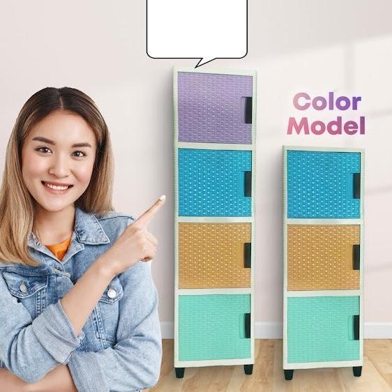 {{{{{{] Lemari Plastik Susun 3 swing Susun 4 Fawsline