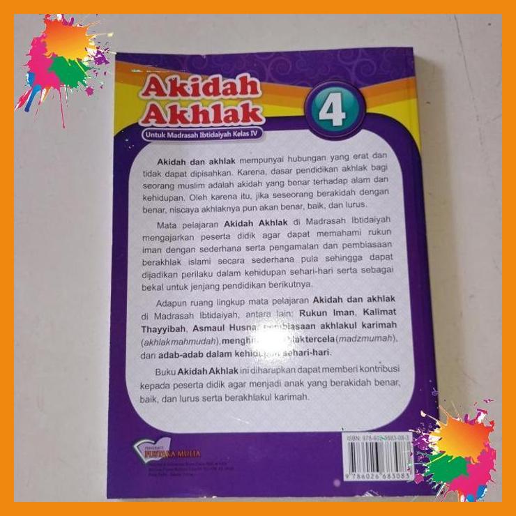 

original buku aqidah akhlak untuk madrasah ibtidaiyah kelas iv [fany]