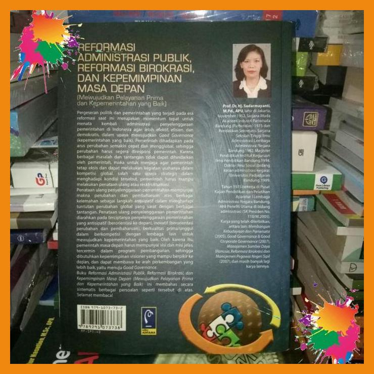 

original buku reformasi administrasi publik,reformasi birokrasi [fany]