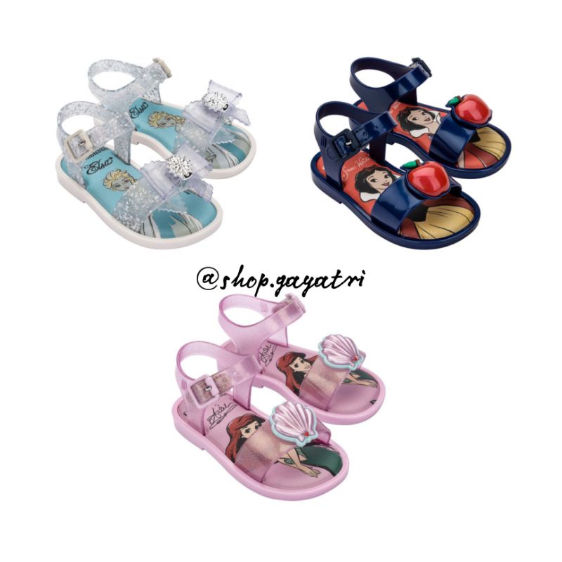 MINI MELISSA MAR SANDAL + DISNEY PRINCESS BB
