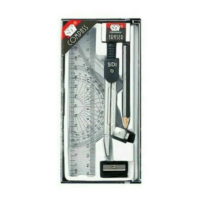 

Terlaris Jangka/Compass Penggaris Set Sdi Original