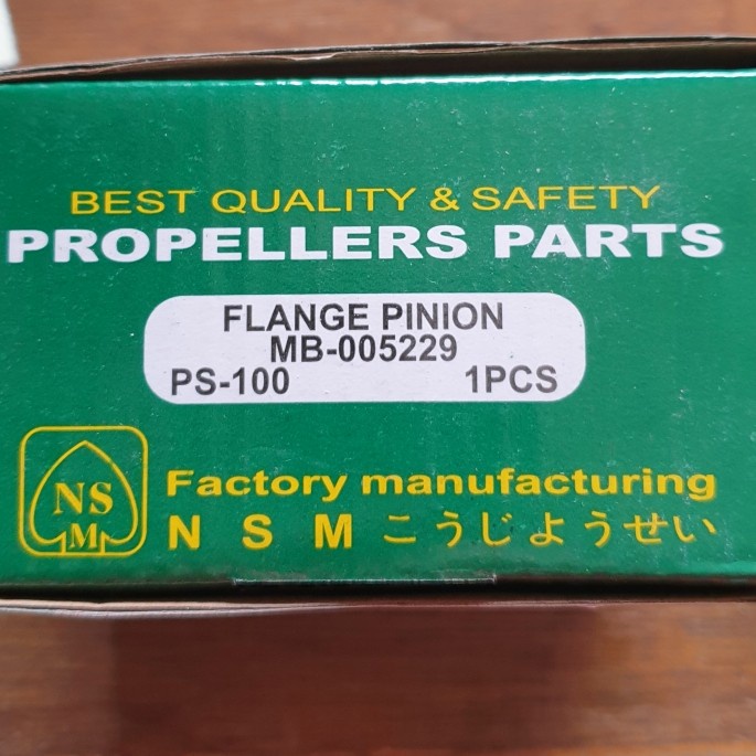 Flange Pinion Ps100 mb005229 nsm rrc