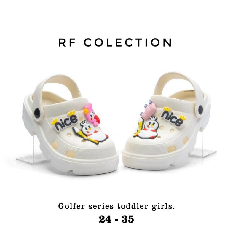 Trend - Sandal Baim Fuji Anak Perempuan Sandal Karet Anak Cewek  Sendal Crocs Kekinian Viral 