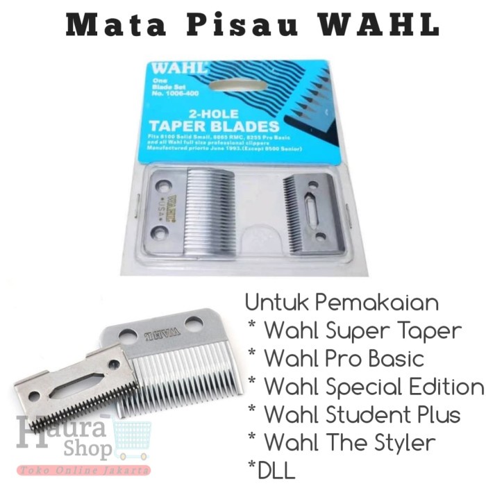 alat cukur rambut Mata Pisau Wahl Alat Cukur Rambut(N1U9) cukur rambut anak alat cukur alis Super Ta
