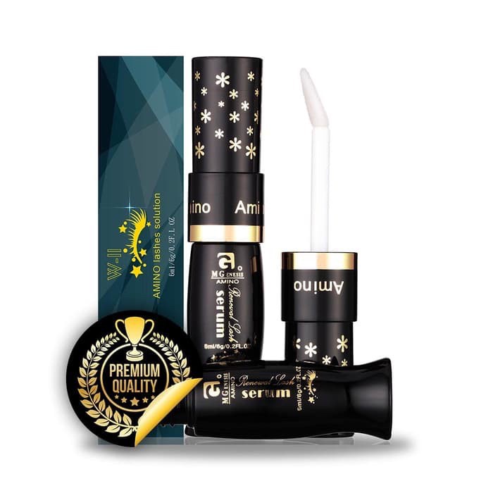 [Original] Amino Long Lashes Solution Serum Bulu Mata Original Limited