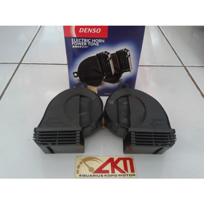 Klakson Denso Keong Waterproof Stereo Horn Mobil Motor Terb