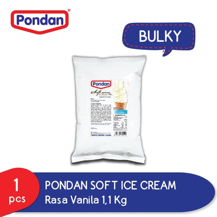 

Promo Pondan Soft Ice Cream Vanilla