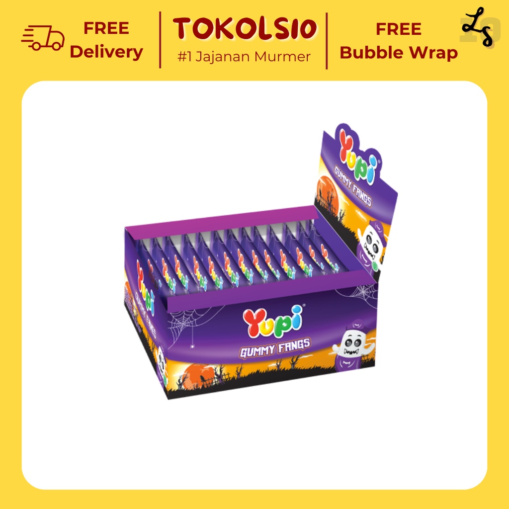 

Yupi Permen 500 1 Box Isi 24 pcs Lengkap
