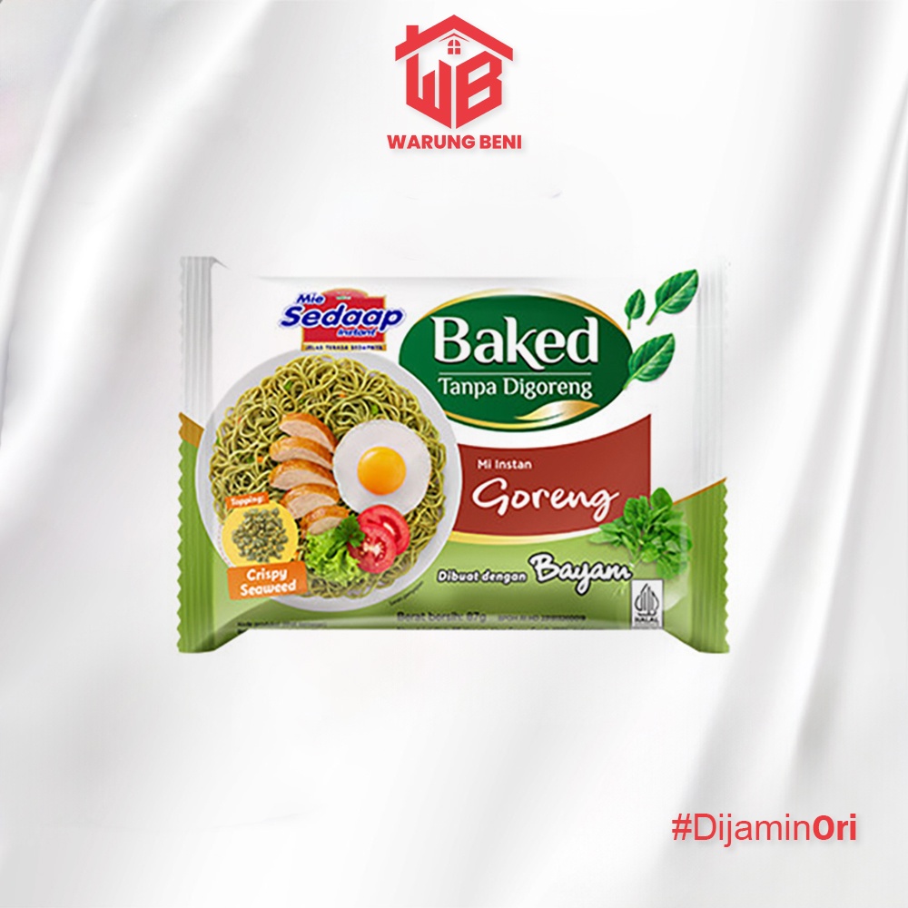 

Sedaap Baked Mie Instan Goreng 87 gr