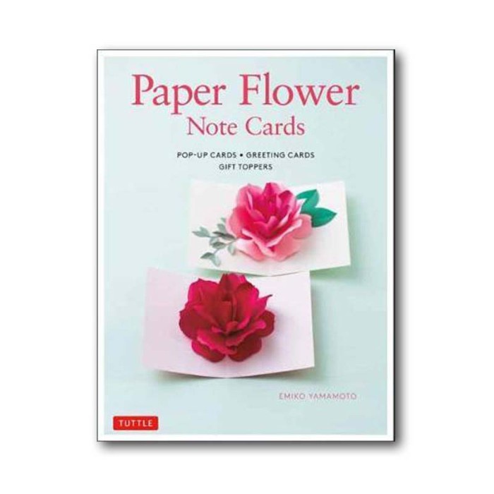 

CT Note Cards Paper Flower - 9784805315576