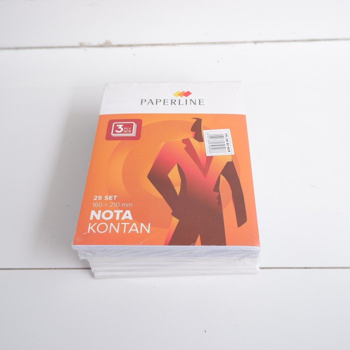 

Buku Nota Besar Kontan NCR 3 Ply Paperline 16x21cm - 1 Pack Isi 10