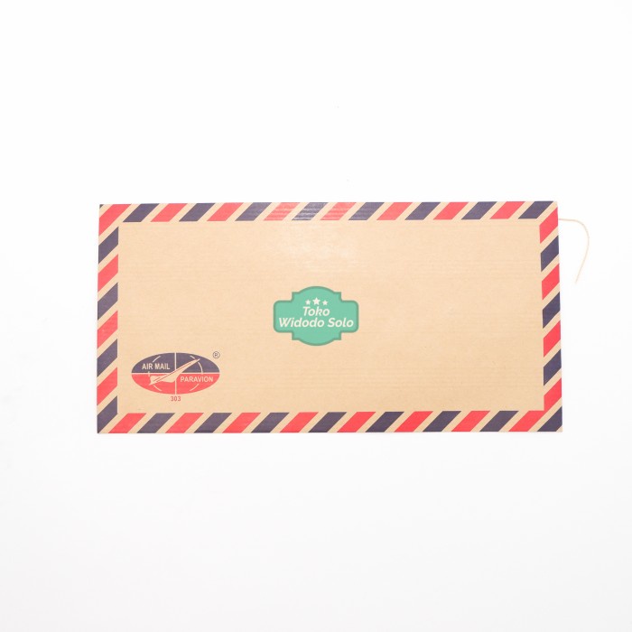 

Amplop Coklat 303 Airmail Tali 1 Buah 12x24cm