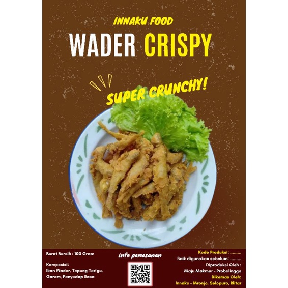 

Wader Crispy