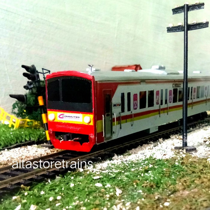 KERETA COMMUTERLINE MINIATUR KERETA API INDONESIA