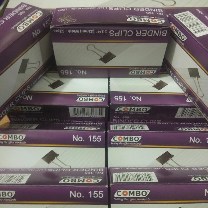 

Binder Clip Combo No 155 Kode 1210