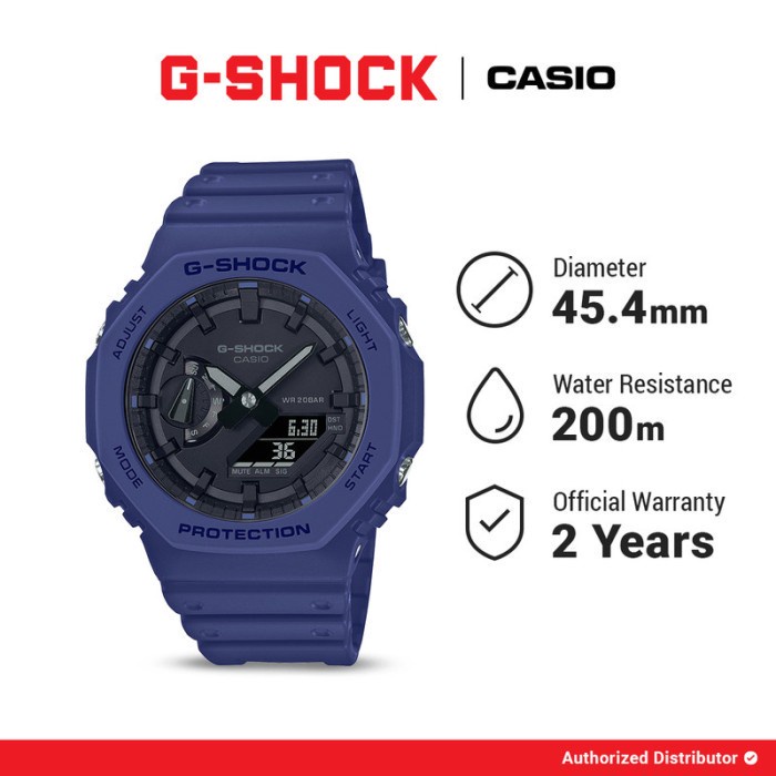 [READY INSTANT] G-Shock Jam Tangan Pria Analog Digital Original GA-2100-2ADR