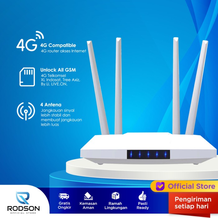 Promo Router Lm321 4G Lte Wireless Wifi Unlock All Gsm