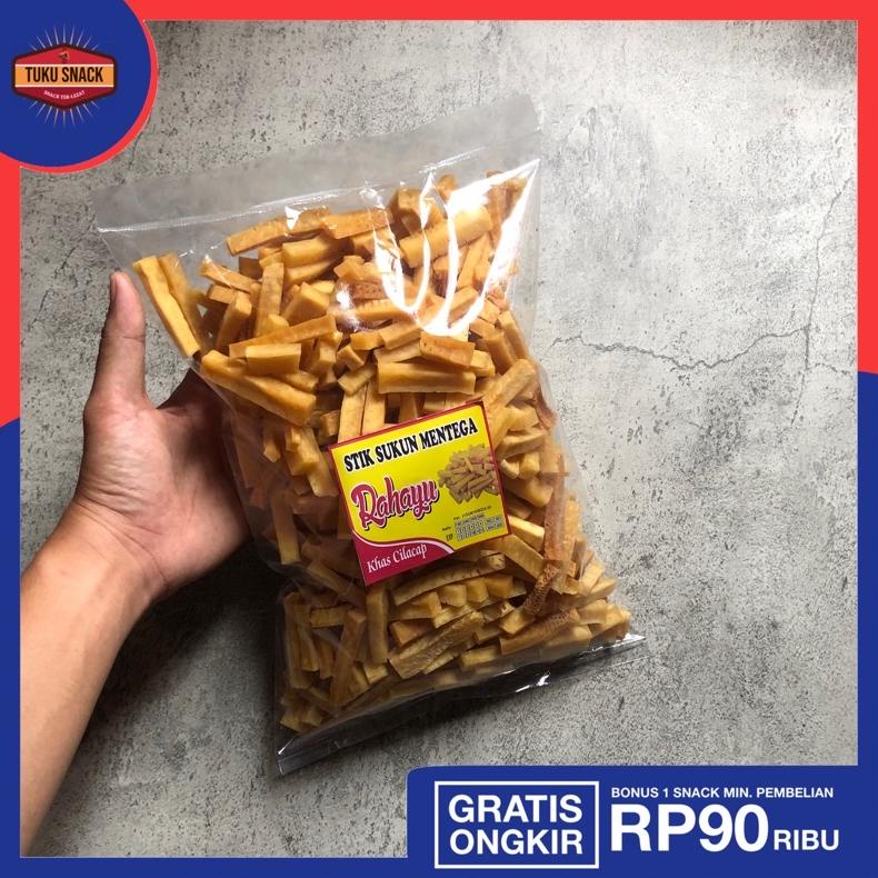 

Baru Keripik Stik Sukun Rahayu 1KG Snack Kiloan Murah Makanan Ringan Khas Cilacap